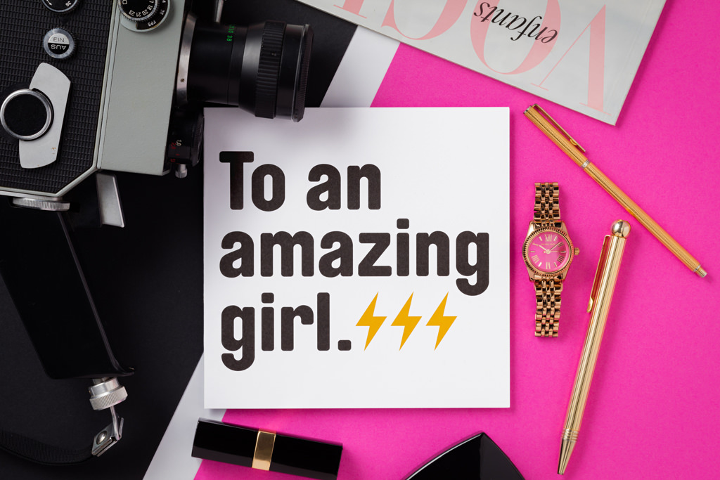 Thinkink - to an amazing girl